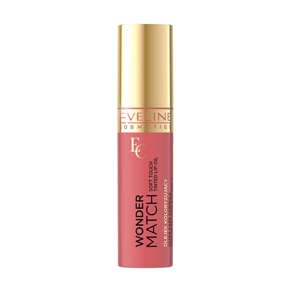 Олія для губ Eveline Cosmetics Wonder Match Soft Touch Tinted Lip Oil 04 Raspberry Sorbet, 5 мл